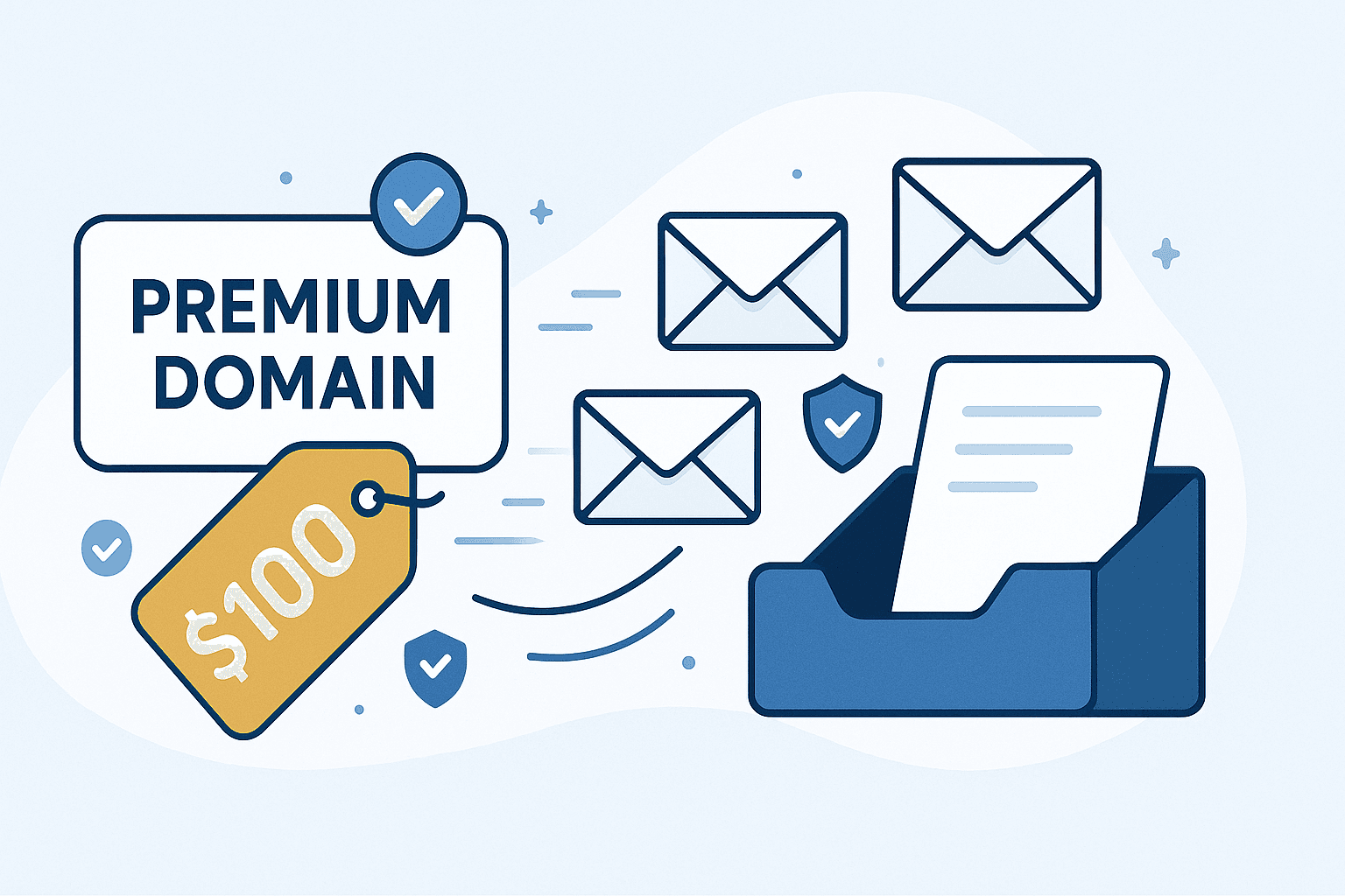 Cover Image for The $100 Domain Strategy: Why Premium Domains May Improve Cold Email Deliverability